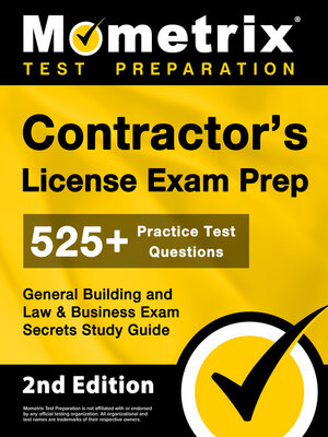 cover image of Contractor's General Building and Law & Business Exam Secrets Study Guide
